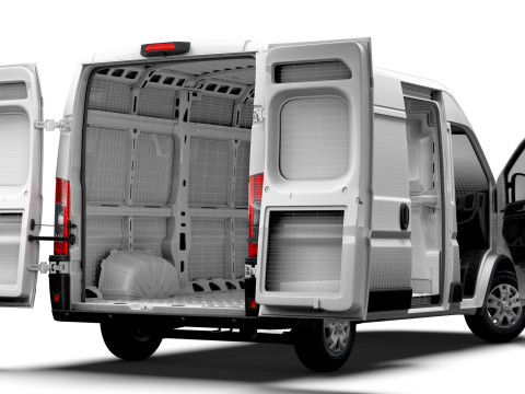 RAM Promaster e Van L2H2 HQ Interior 2025 3Dモデル