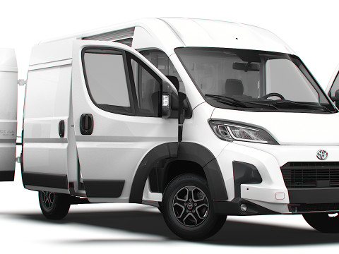 Toyota ProAce E Max Van L2H2 HQ Interior 2025 Modelo 3D