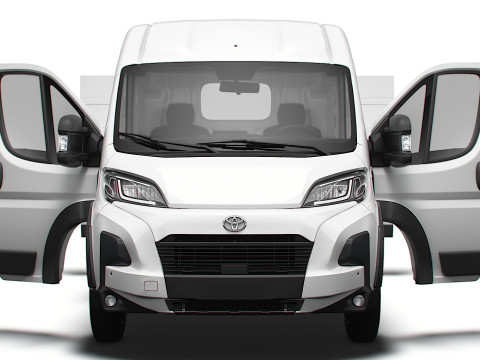 Toyota ProAce E Max Van L2H2 HQ Interior 2025 3D 모델