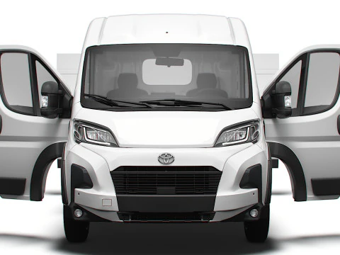 Toyota ProAce E Max Van L2H2 HQ Interior 2025 Modelo 3D