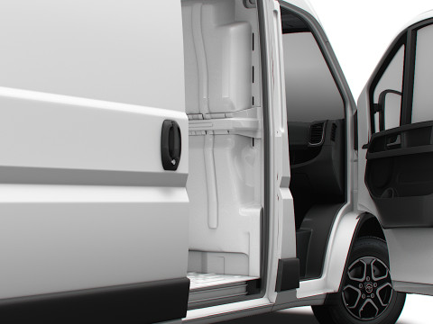 Toyota ProAce E Max Van L2H2 HQ Interior 2025 3D 모델