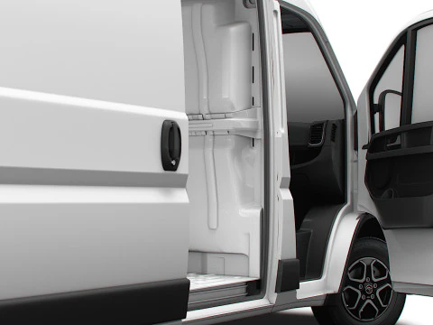 Toyota ProAce E Max Van L2H2 HQ Interior 2025 Modelo 3D