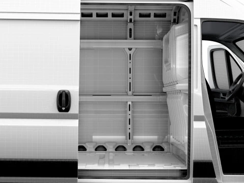 Toyota ProAce E Max Van L2H2 HQ Interior 2025 Modelo 3D