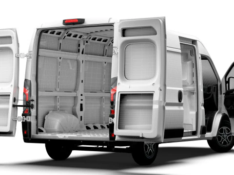 Toyota ProAce E Max Van L2H2 HQ Interior 2025 Modelo 3D