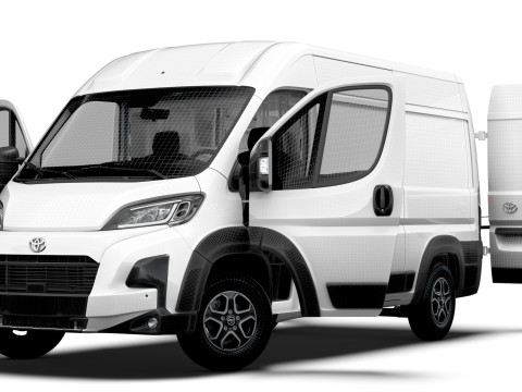 Toyota ProAce E Max Van L2H2 HQ Interior 2025 3D 모델