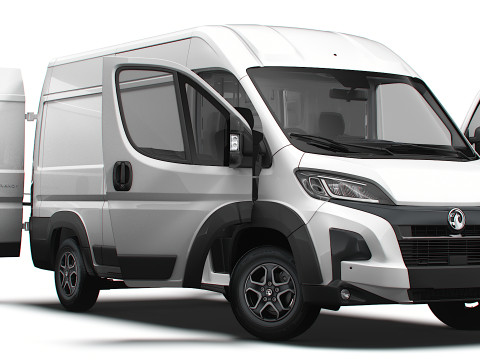 Vauxhall Movano e Van L2H2 HQ Interior 2025 3Dモデル