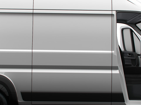 Vauxhall Movano e Van L2H2 HQ Interior 2025 Modelo 3D