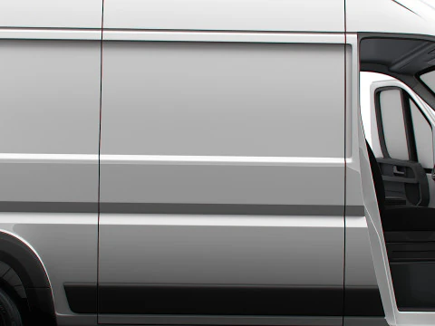 Vauxhall Movano e Van L2H2 HQ Interior 2025 3D Model