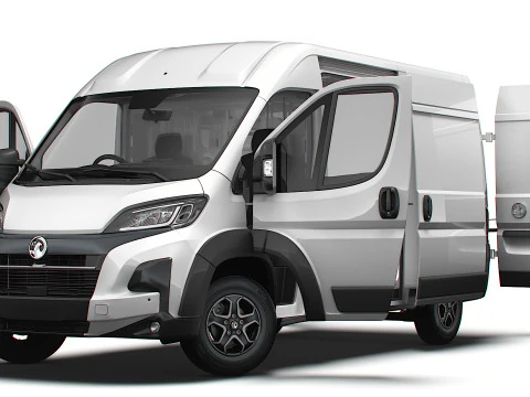 Vauxhall Movano e Van L2H2 HQ Interior 2025 3D Model