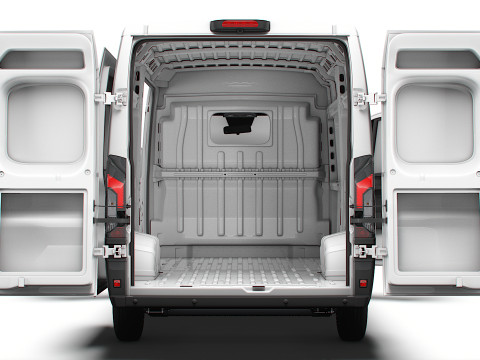 Vauxhall Movano e Van L2H2 HQ Interior 2025 Modelo 3D
