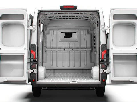 Vauxhall Movano e Van L2H2 HQ Interior 2025 3D Model