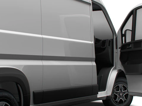 Vauxhall Movano e Van L2H2 HQ Interior 2025 3D Model