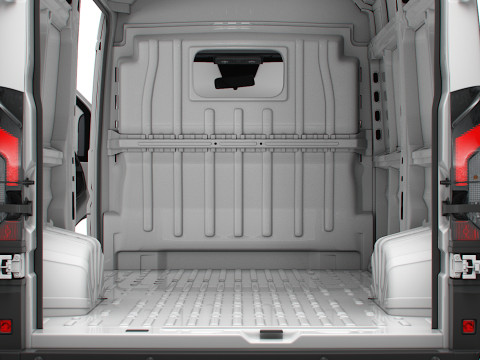 Vauxhall Movano e Van L2H2 HQ Interior 2025 Modelo 3D