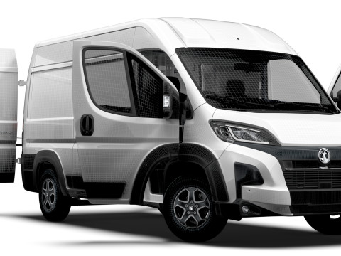 Vauxhall Movano e Van L2H2 HQ Interior 2025 Modelo 3D