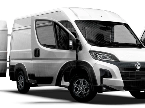 Vauxhall Movano e Van L2H2 HQ Interior 2025 3D Model