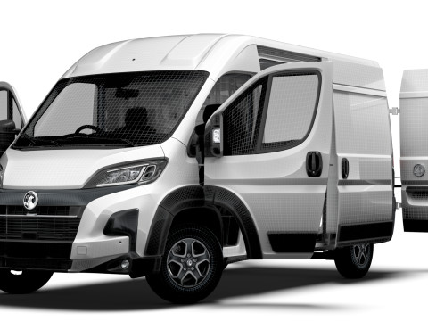 Vauxhall Movano e Van L2H2 HQ Interior 2025 Modelo 3D