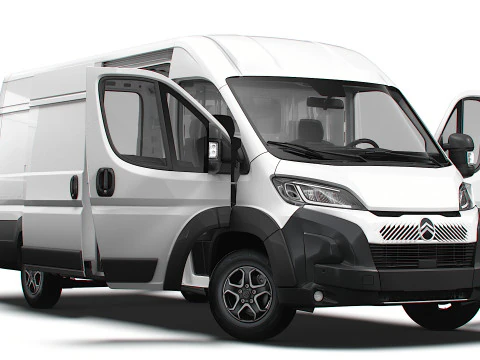Interior Citroen dan Jumper Van L4H2 HQ 2025 Model 3D