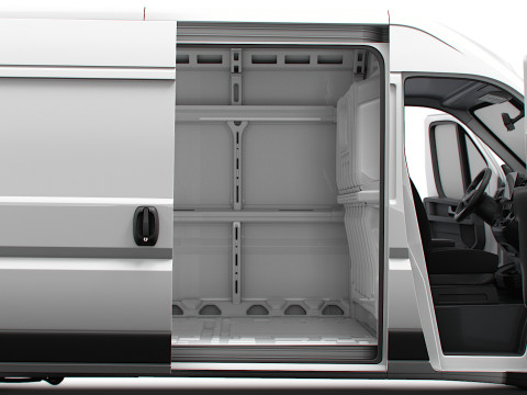 Citroen e Jumper Van L4H2 HQ Interior 2025 3Dモデル