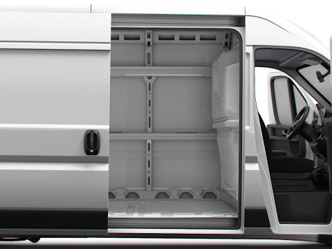 Citroen e Jumper Van L4H2 HQ Interior 2025 3D Model