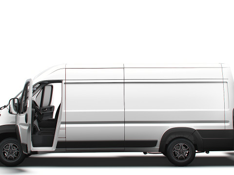 Citroen e Jumper Van L4H2 HQ Interior 2025 3Dモデル