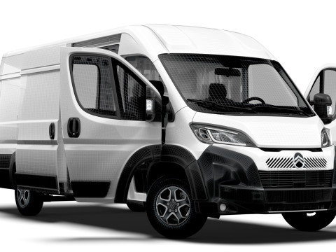 Citroen e Jumper Van L4H2 HQ Interior 2025 3Dモデル