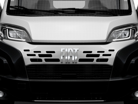 Fiat e Ducato Van L4H2 HQ Interior 2025 3Dモデル
