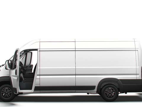 Opel Movano e Van L4H2 HQ Interior 2025 3Dモデル