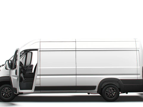 オペル モバーノ e バン L4H2 HQ インテリア 2025 3Dモデル