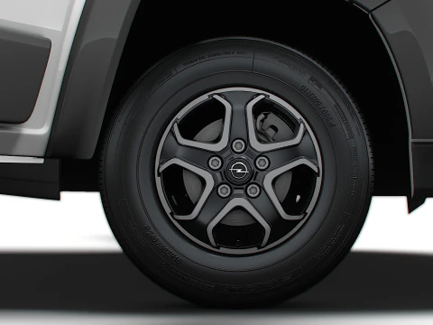 オペル モバーノ e バン L4H2 HQ インテリア 2025 3Dモデル