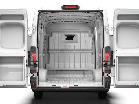 オペル モバーノ e バン L4H2 HQ インテリア 2025 3Dモデル