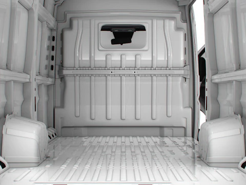 オペル モバーノ e バン L4H2 HQ インテリア 2025 3Dモデル