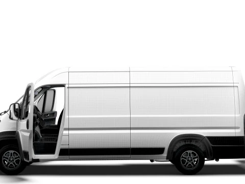 オペル モバーノ e バン L4H2 HQ インテリア 2025 3Dモデル