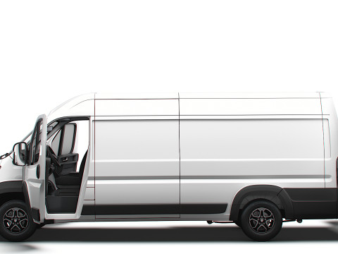 Peugeot e Boxer Van L4H2 HQ Interior 2025 3Dモデル