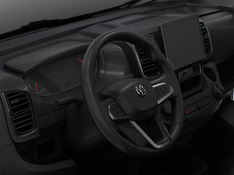 RAM Promaster e Van L4H2 HQ Interior 2025 Modelo 3D