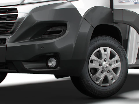 RAM Promaster e Van L4H2 HQ Interior 2025 Modelo 3D