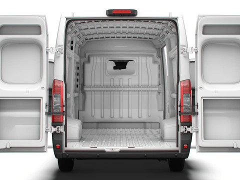 RAM Promaster e Van L4H2 HQ Interior 2025 Modelo 3D