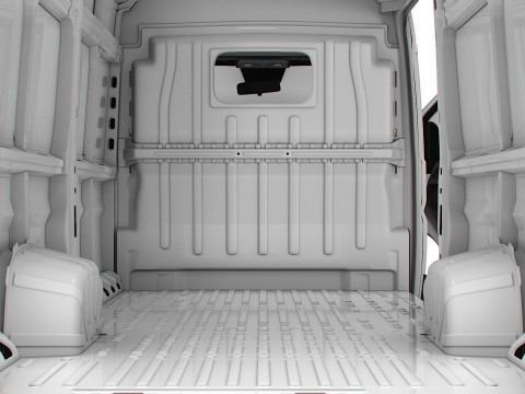 RAM Promaster e Van L4H2 HQ Interior 2025 3D Model