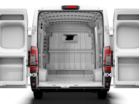 RAM Promaster e Van L4H2 HQ Interior 2025 3D Model
