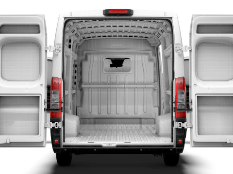 RAM Promaster e Van L4H2 HQ Interior 2025 Modelo 3D