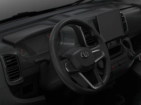 Toyota ProAce Electric Max Van L4H2 HQ Interior 2025 3D Model