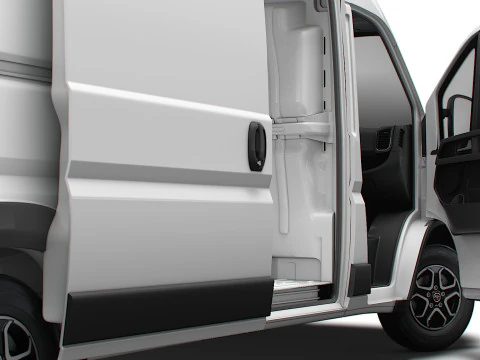 Toyota ProAce Electric Max Van L4H2 HQ Interior 2025 3D Model