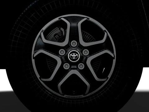 Toyota ProAce Electric Max Van L4H2 HQ Interior 2025 3D Model