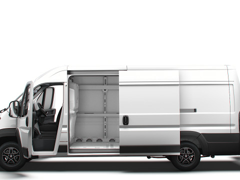 Vauxhall Movano e Van L4H2 HQ Interior 2025 Modelo 3D