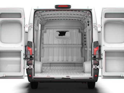 Vauxhall Movano e Van L4H2 HQ Interior 2025 Modelo 3D