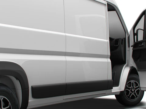 Vauxhall Movano e Van L4H2 HQ Interior 2025 3D Model