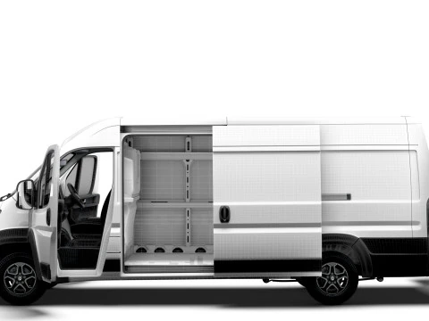 Vauxhall Movano e Van L4H2 HQ Interior 2025 3D Model