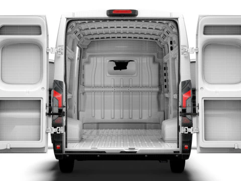 Vauxhall Movano e Van L4H2 HQ Interior 2025 3D Model