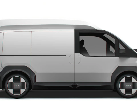 Kia PV5 High Roof Van 2025 3D Model