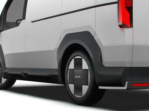 Kia PV5 High Roof Van 2025 3D Model