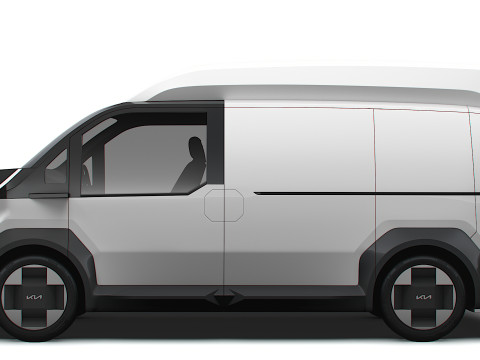 Kia PV5 High Roof Van 2025 3D Model